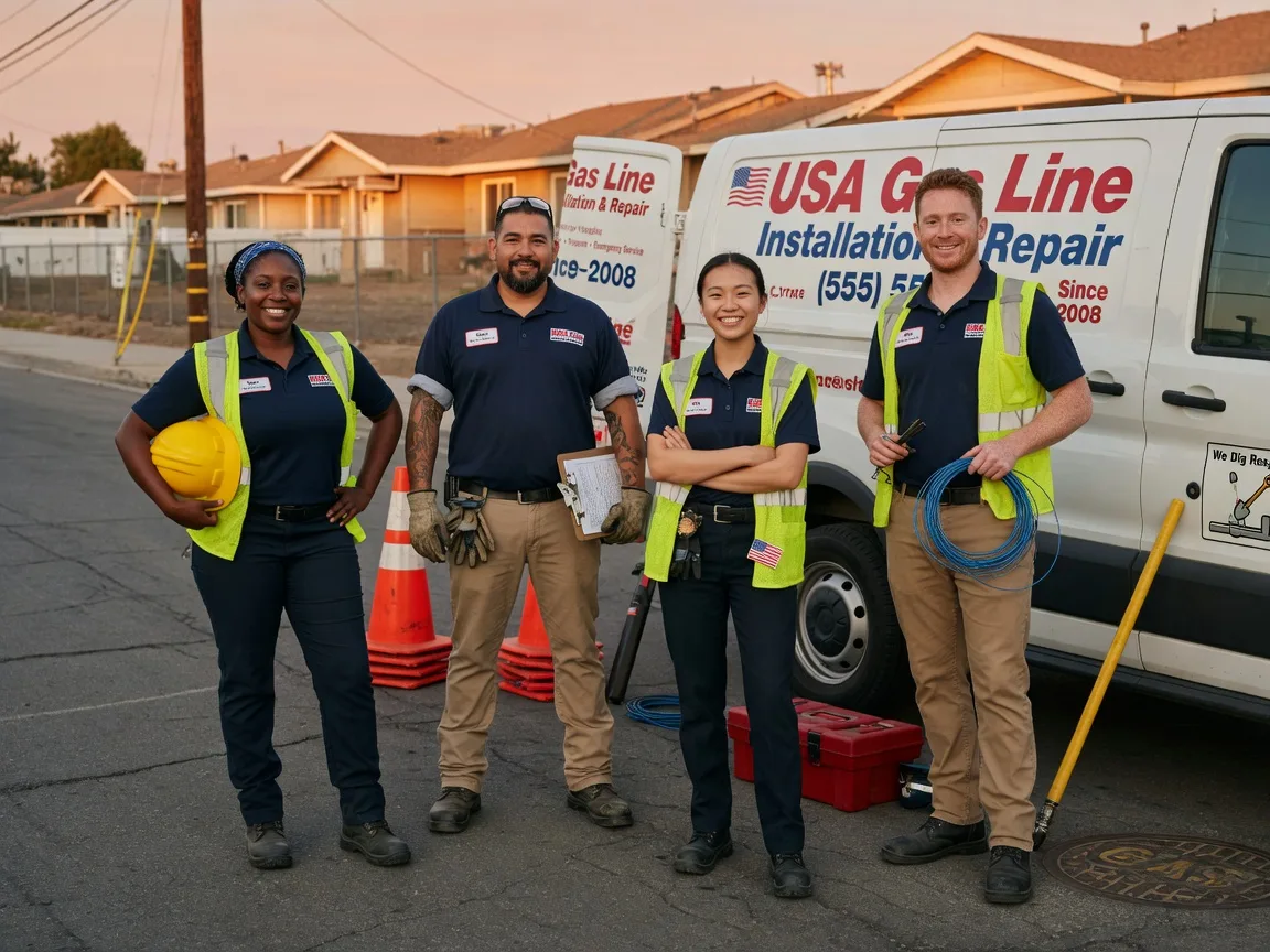 Gas Line Installation company in Keisterville, PA